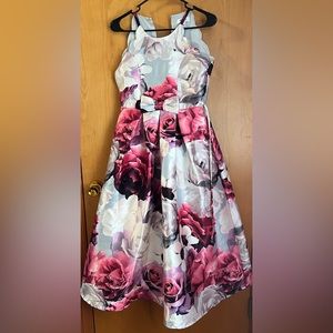 Long floral, formal gown